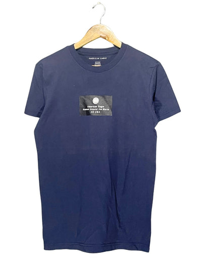 American Eagle Blue T Shirt For Men S