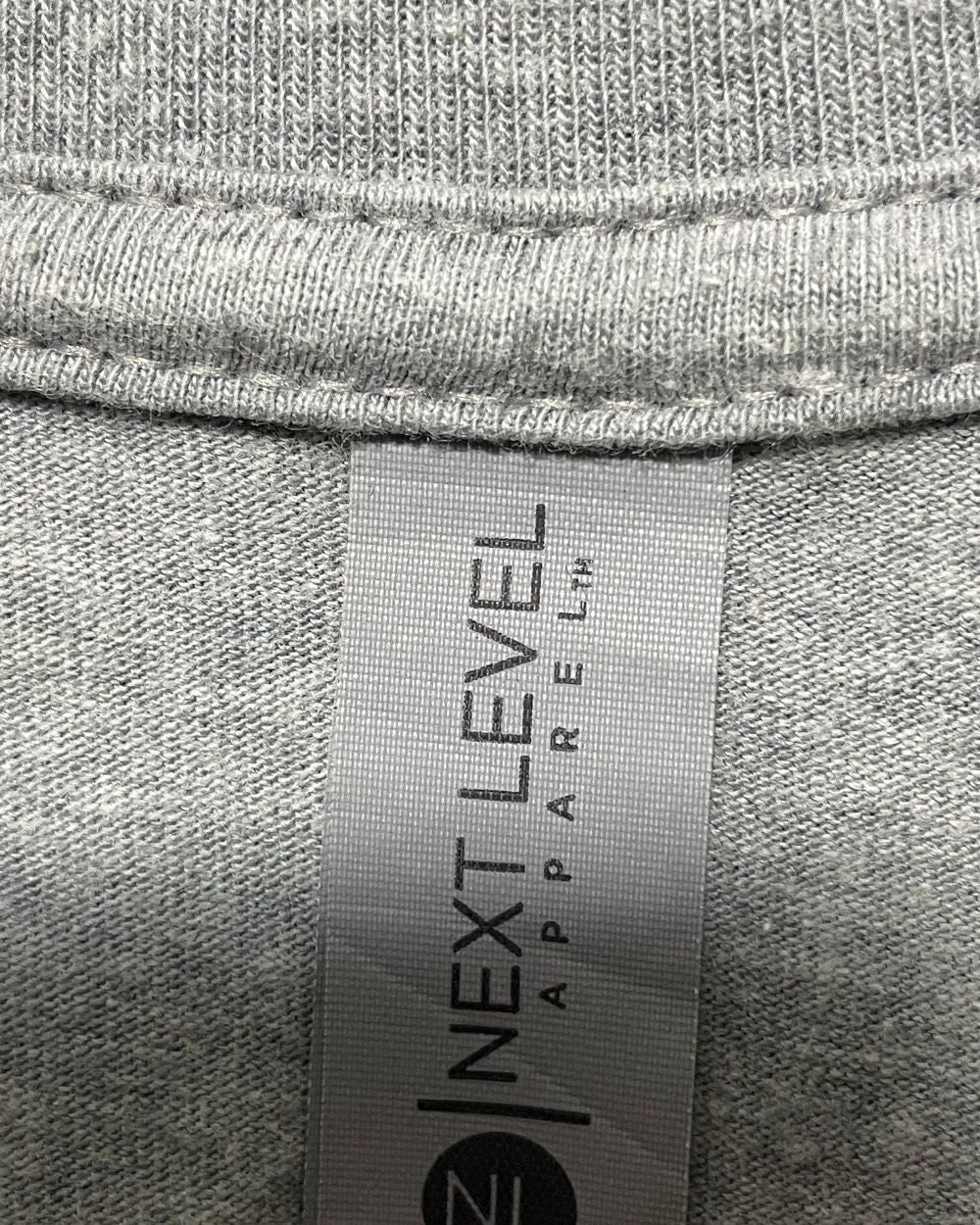 Next Level  Gray T Shirt For Men L