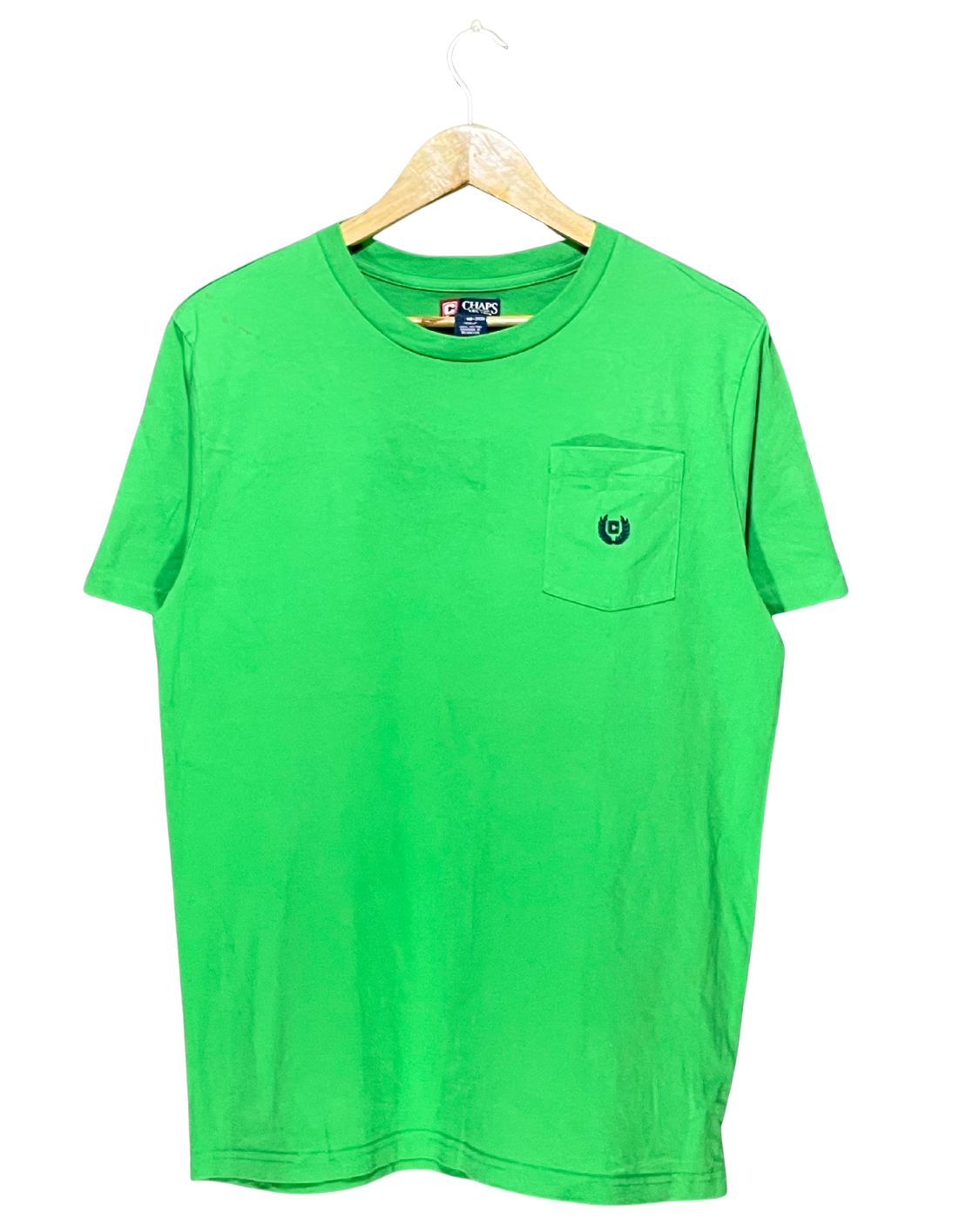 Chaps Green T Shirt For Men M