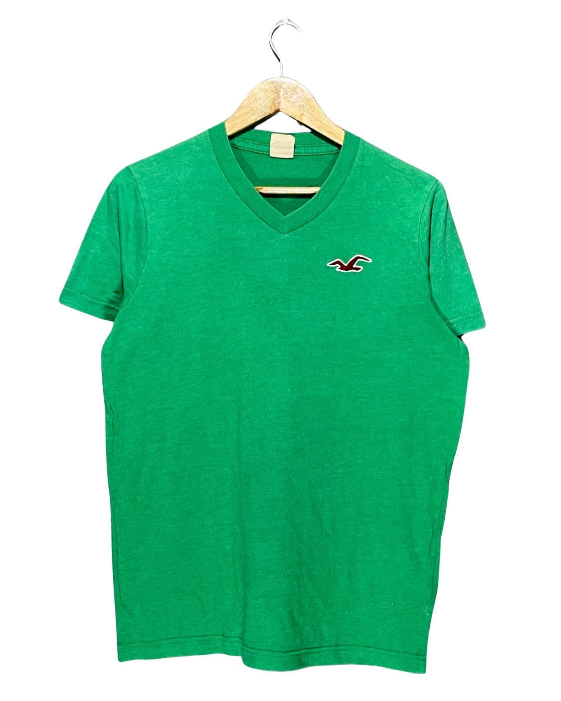 Hollister Green T Shirt For Men M