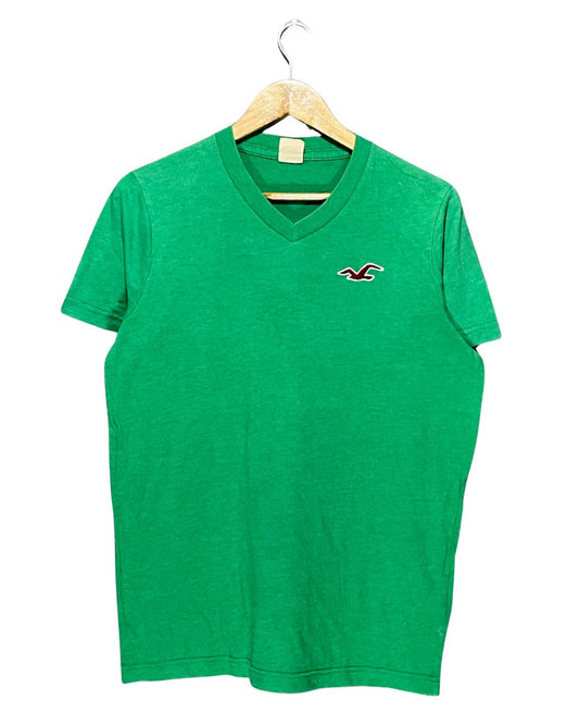 Hollister Green T Shirt For Men M