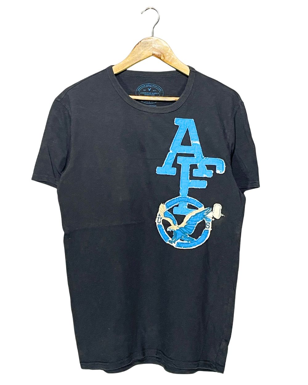 American Eagle Black T Shirt For Men M