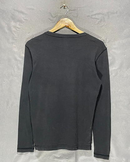 RAW Black T Shirt For Men Small