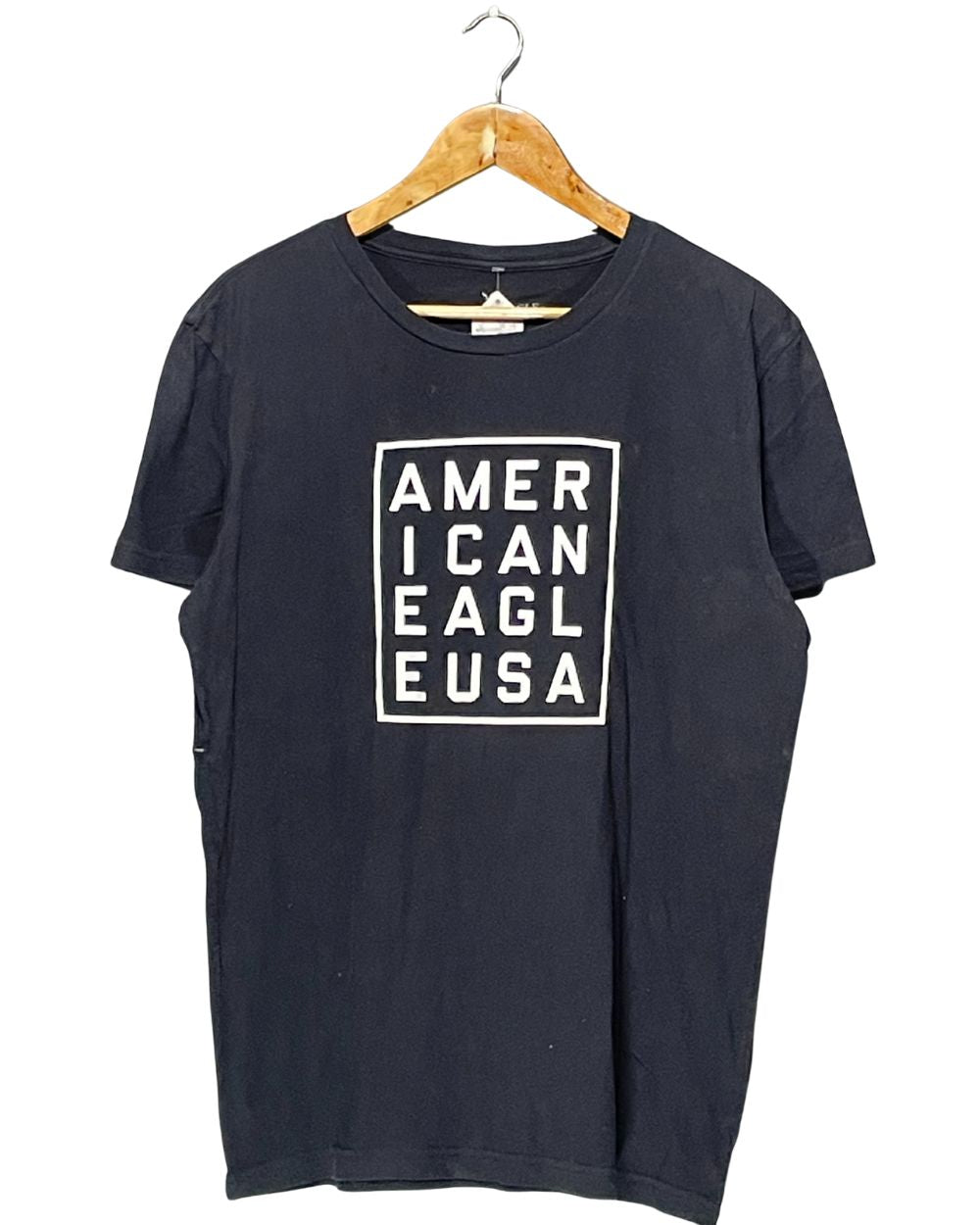American Eagle Black T Shirt For Men M
