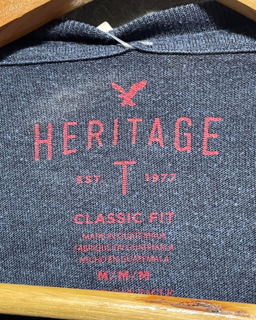 American Eagle Gray T Shirt For Men M