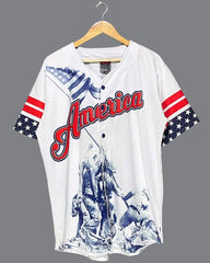 GH White Sports T Shirt For Men XL