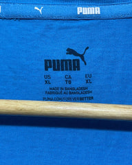 Puma Blue Sports T Shirt For Men XL