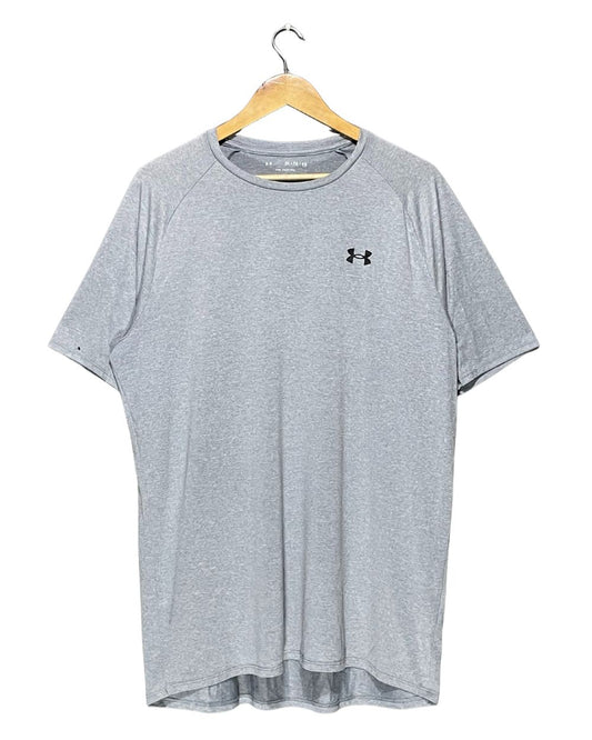Under Armour Gray Sports T Shirt For Men XL