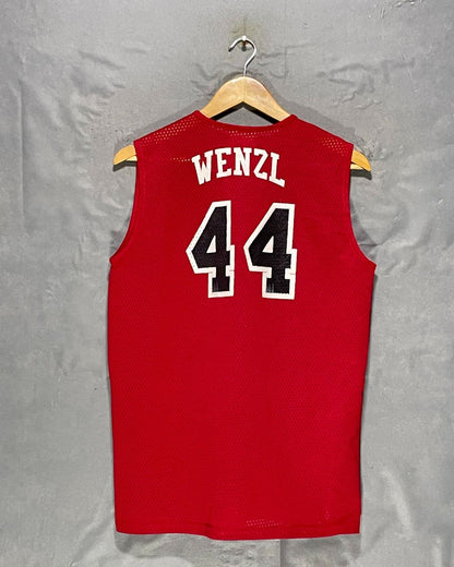 Athletic Apparel Red Sports Vest T Shirt For Men M