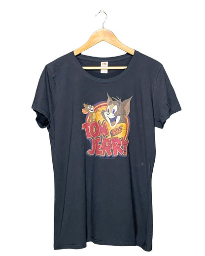 Fruit Of The Loom Black T Shirt For Men M