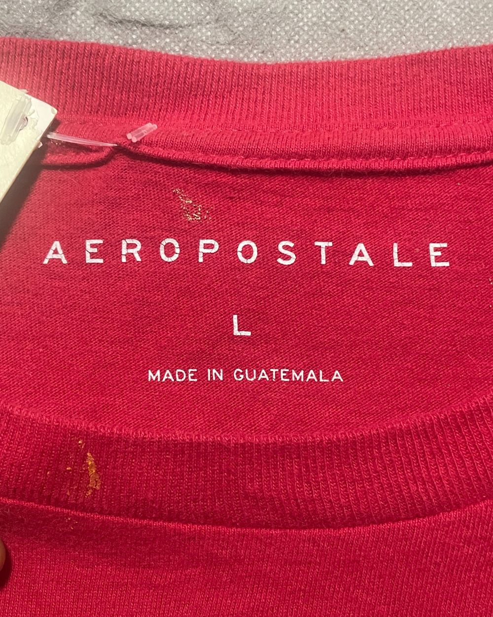Aeropostale Red T Shirt For Men L