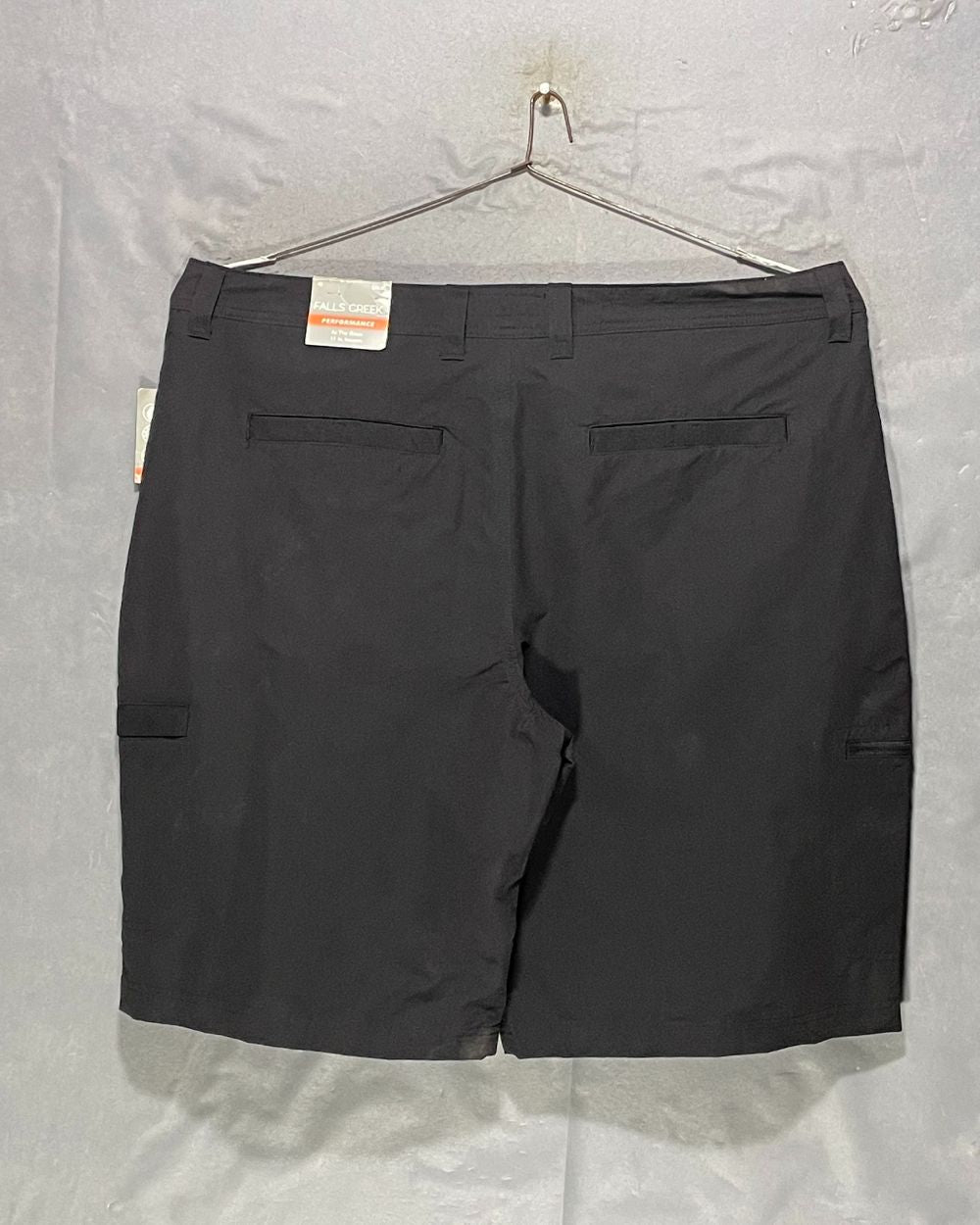 Falls Creek Black Cotton Short For Men XL