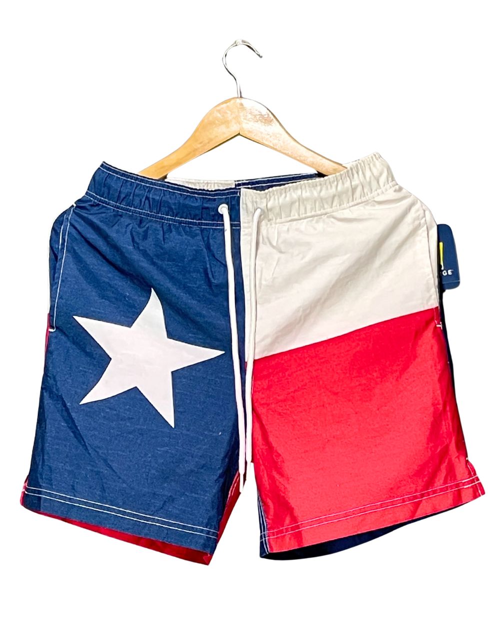 George Blue Parachute Short For Men M