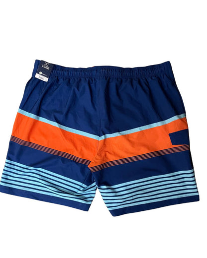 George Blue Parachute Short For Men 4X Large