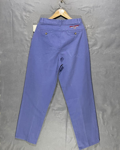 Polo Ralph Lauren Blue Cotton Drees Pant For Kids 14 Years