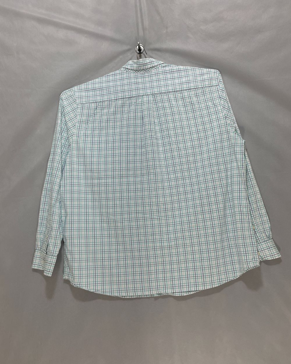 Dockers Blue Cotton Shirt For Men XXL