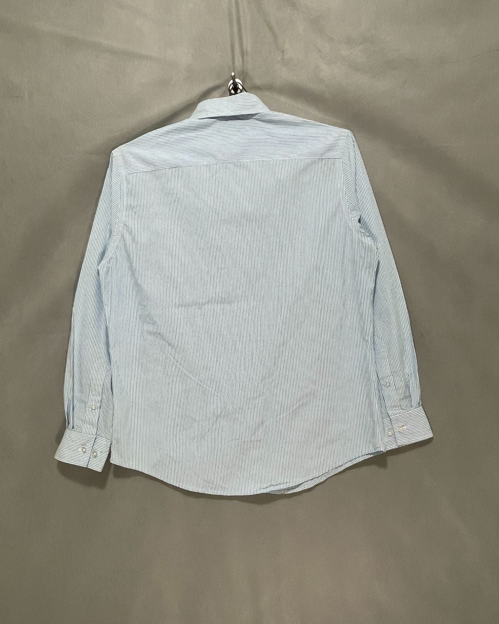 Croft & Barrow Blue Cotton Shirt For Men Large