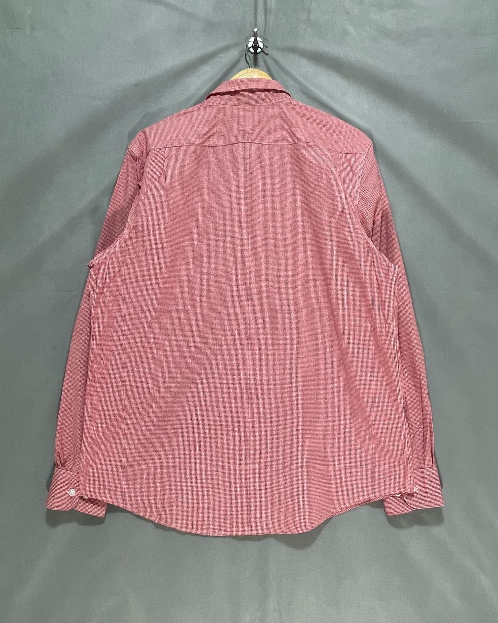 George Red Cotton Shirt For Men Large