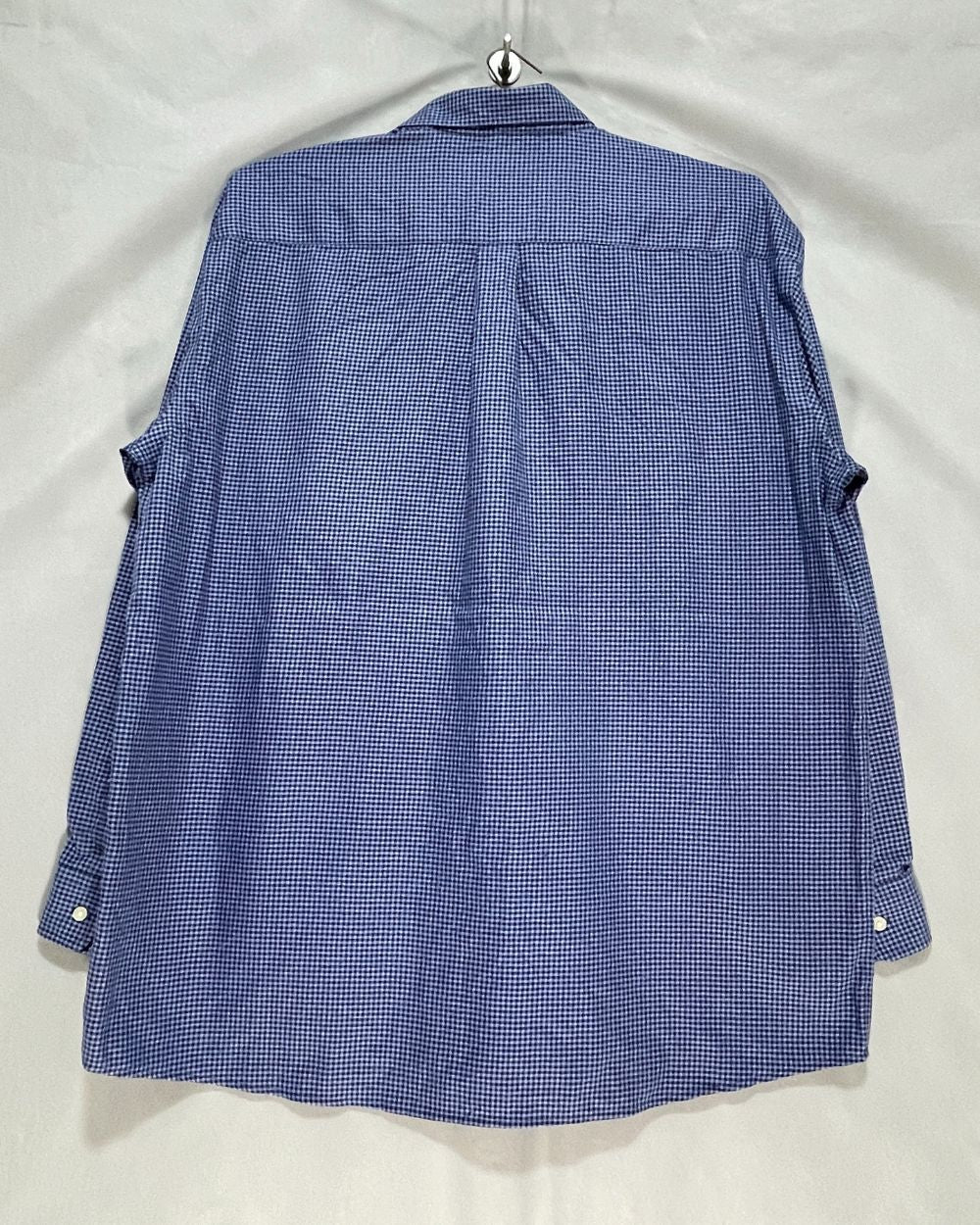 Hathaway Blue Cotton Shirt For Men XX Large