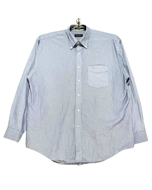 Van Heusen Purple Cotton Shirt For Men X Large