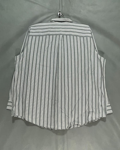 Foundry Gray Cotton Shirt For Men XXL