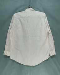 Nordstrom Pink Cotton Shirt For Men XX Large