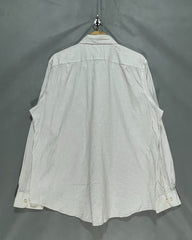 Goodfellow White Cotton Shirt For Men X Large