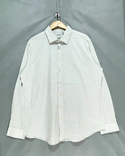 Goodfellow White Cotton Shirt For Men X Large