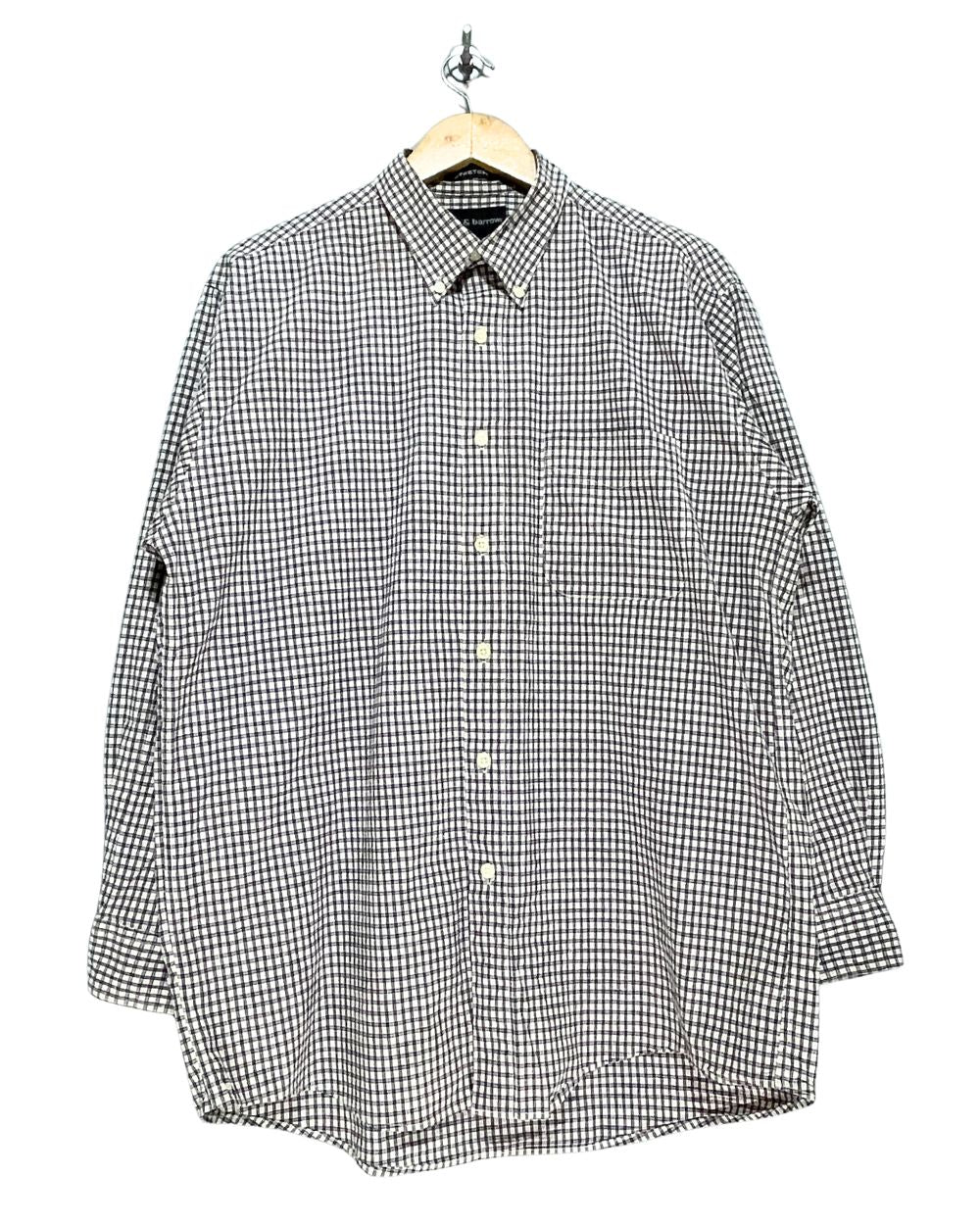 Croft & Barrow Gray Cotton Shirt For Men Large