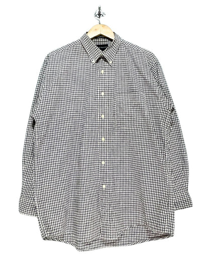 Croft & Barrow Gray Cotton Shirt For Men Large
