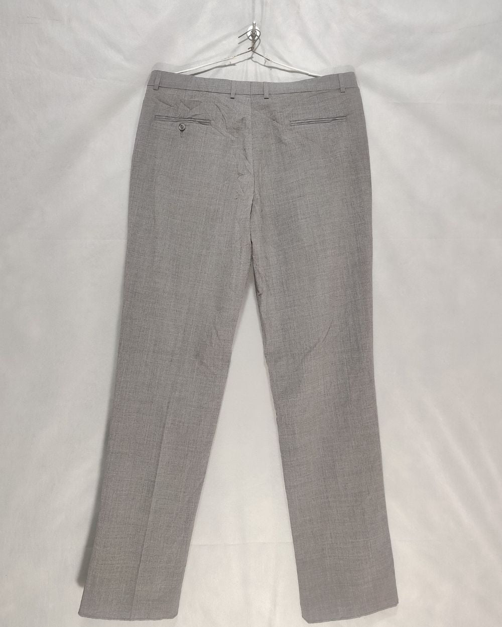 Doc & Amelia Gray Cotton Dress Pant For Men L