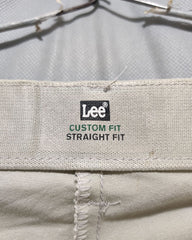 Lee Gray Cotton Dress Pant For Men L