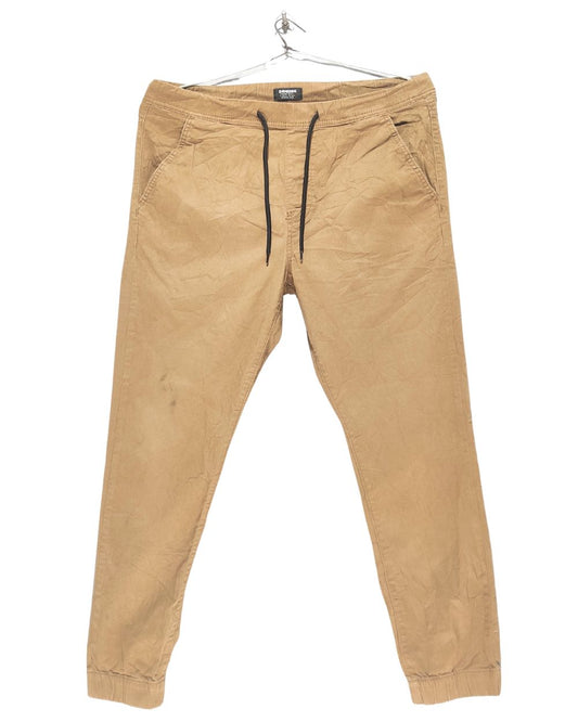 Denizen Brown Cotton For Men Cargo Pant XL