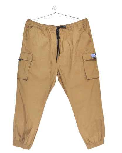 Brooklyn Brown Cotton For Men Cargo Pant 4X Large