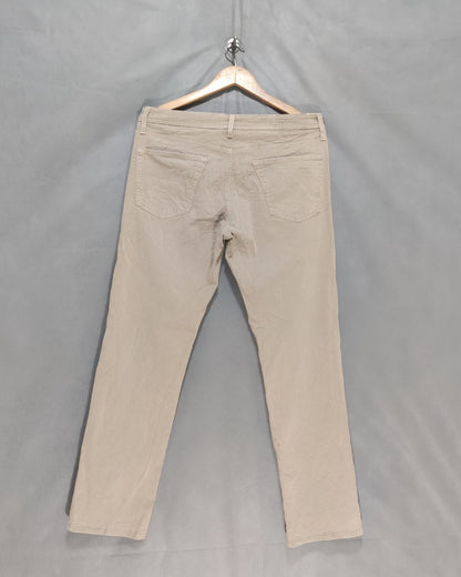 Adriano Goldschmied  Cream Jeans For Men Large