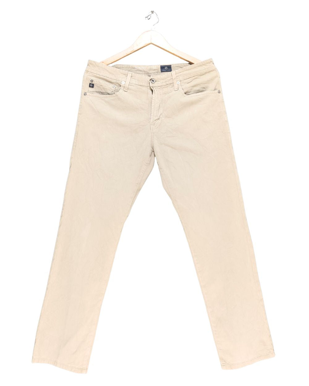 Adriano Goldschmied  Cream Jeans For Men Large