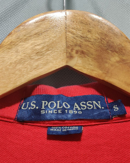U.S.Polo Assn Red T Shirt For Men Small