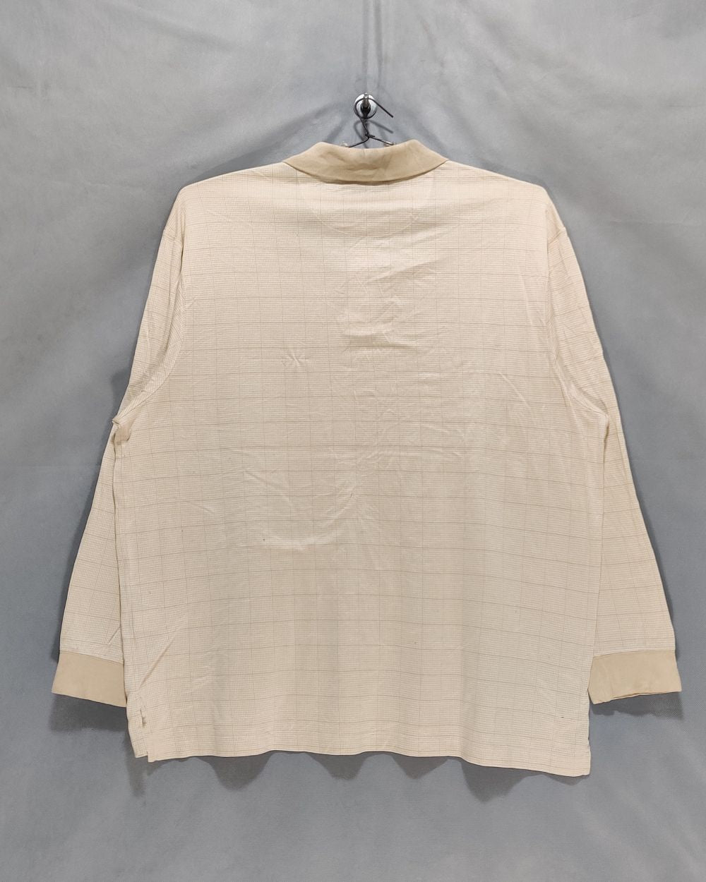 Turnbury Cream Cotton Polo T Shirt For Men X Large