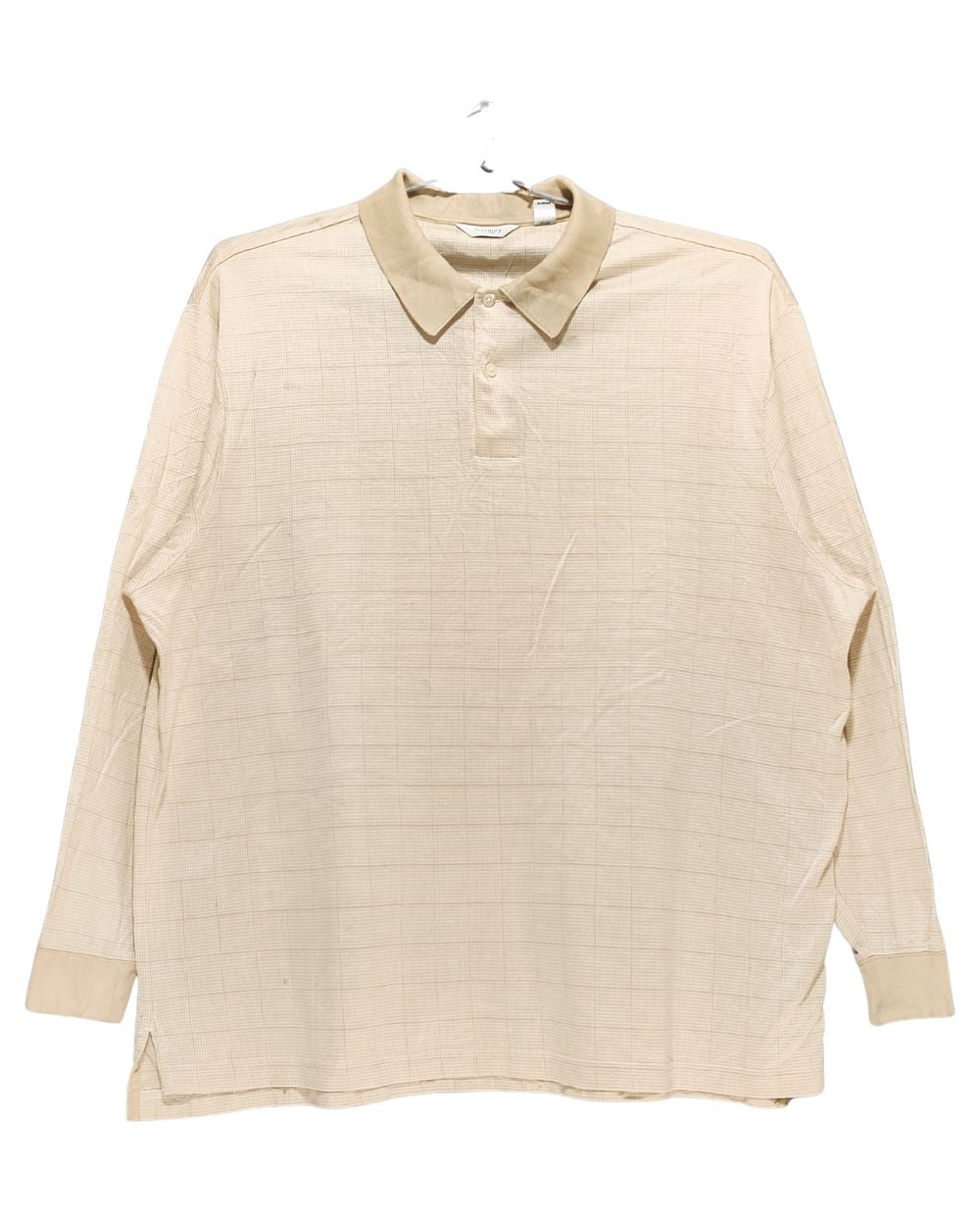 Turnbury Cream Cotton Polo T Shirt For Men X Large