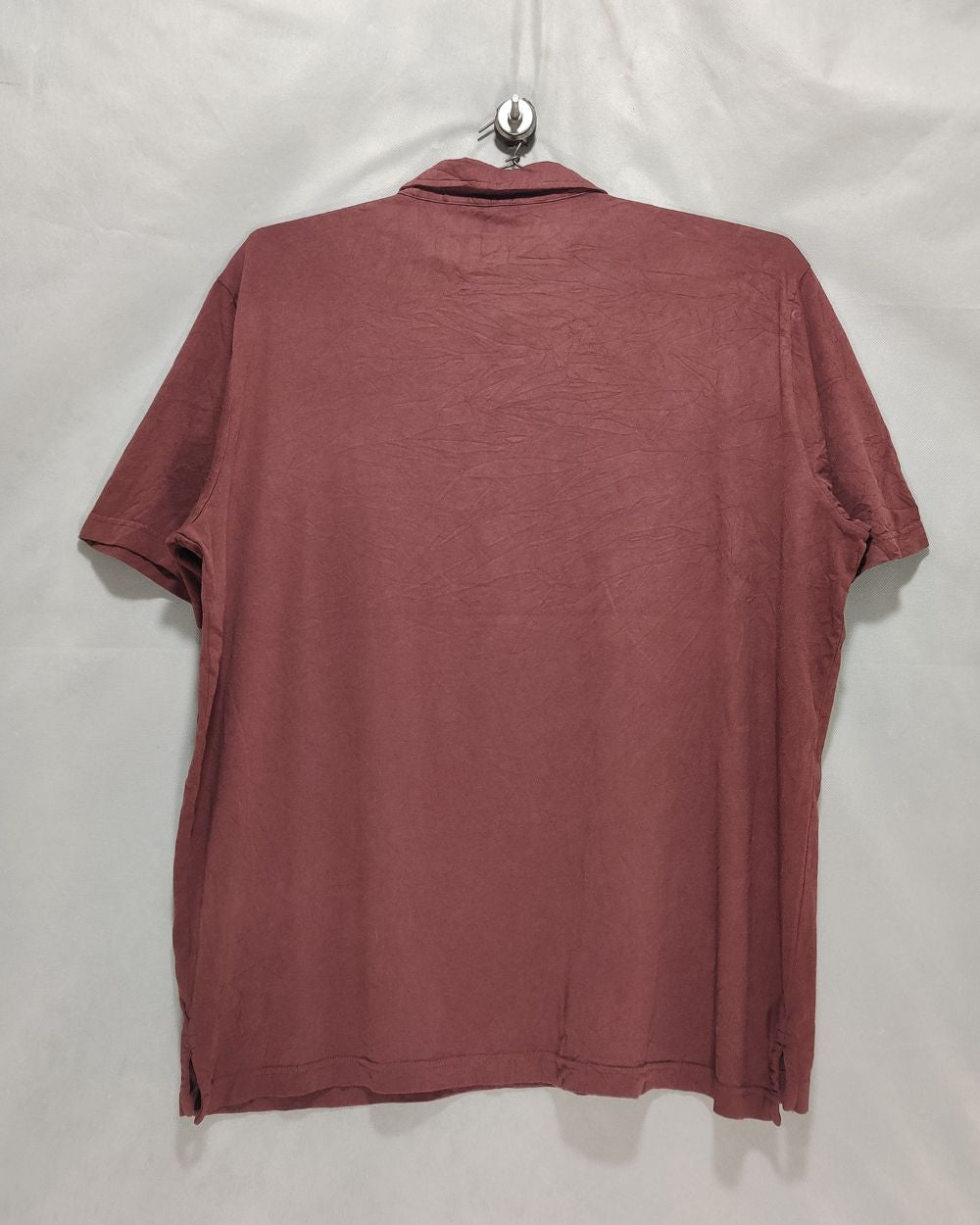 George Maroon Cotton Polo T Shirt For Men XX Large