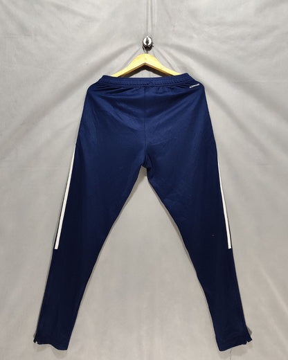 Adidas Blue Sport Trouser For Men L