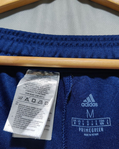Adidas Blue Sport Trouser For Men L