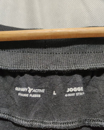 Old Navy Black Sport Trouser For Men L