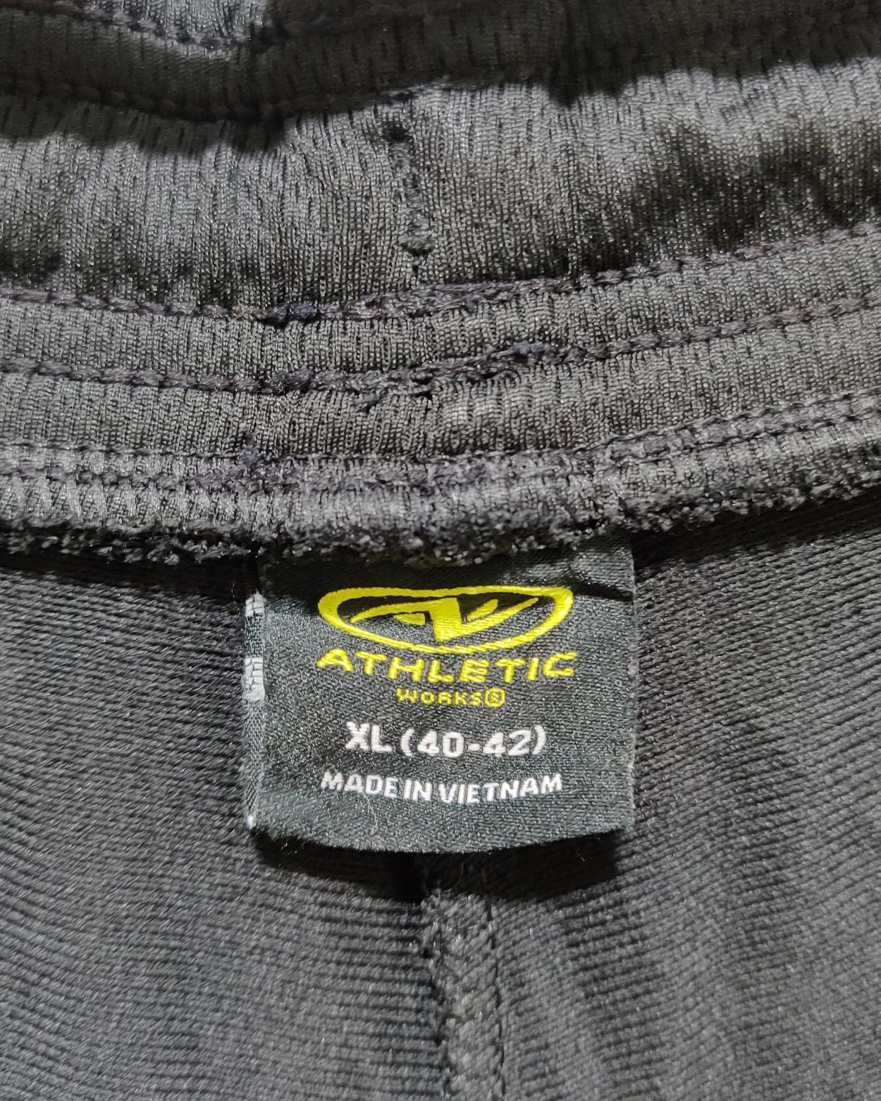 Athletic Works Black Sport Trouser For Men XL