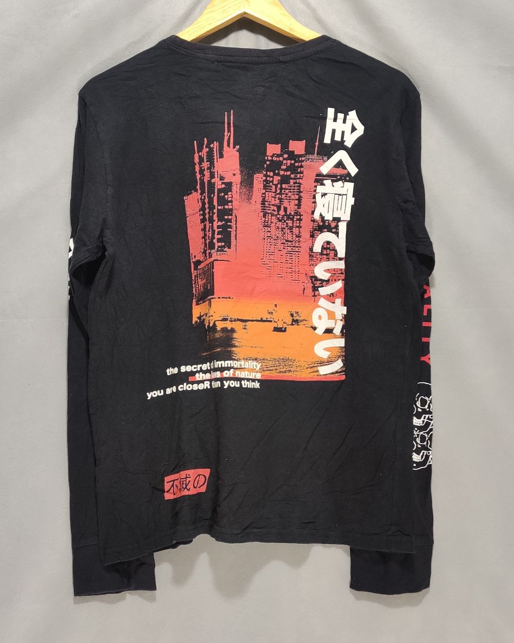 Brooklyn Black T Shirt For Men M