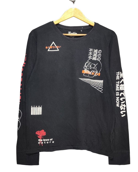 Brooklyn Black T Shirt For Men M