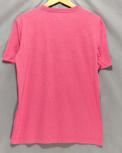 Chaps Pink T Shirt For Men M