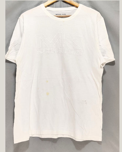 Michael Kors White T Shirt For Men L