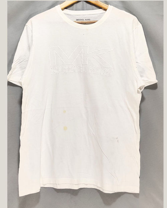 Michael Kors White T Shirt For Men L