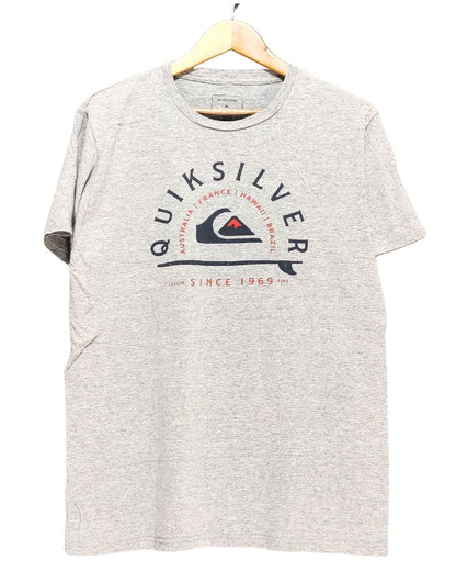 Quiksilver Gray T Shirt For Men M